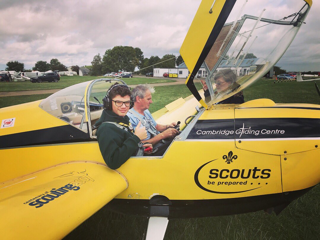 7thwalthamstow's tweet photo. @UKScouting - 4 more of our Scouts have been gliding this morning with @HertsScouts 🛫 #iscout #gliding #flying #airscouts #skillsforlife https://t.co/w1pl4fqeoZ