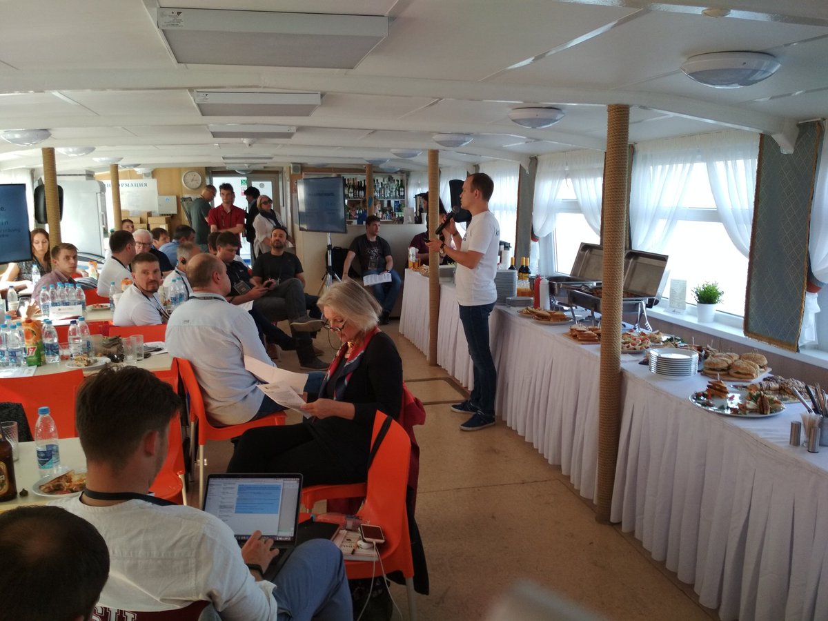 startup_samara's tweet photo. Самый своевременный стартап на венчурном теплоходе #VolgaAngels  - проект "Твой круиз" агрегирует речные круизы по всей России и позволяет найти самый подходящий маршрут. https://t.co/cTTv2UOoIH