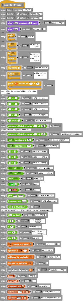 nathrune's tweet photo. #SnapBerkeley to #Python Le code du transcripteur version 0.
@moenig I learn very slowly but I begin to understand how powerful Snap! is! https://t.co/V7VpvOrVO3