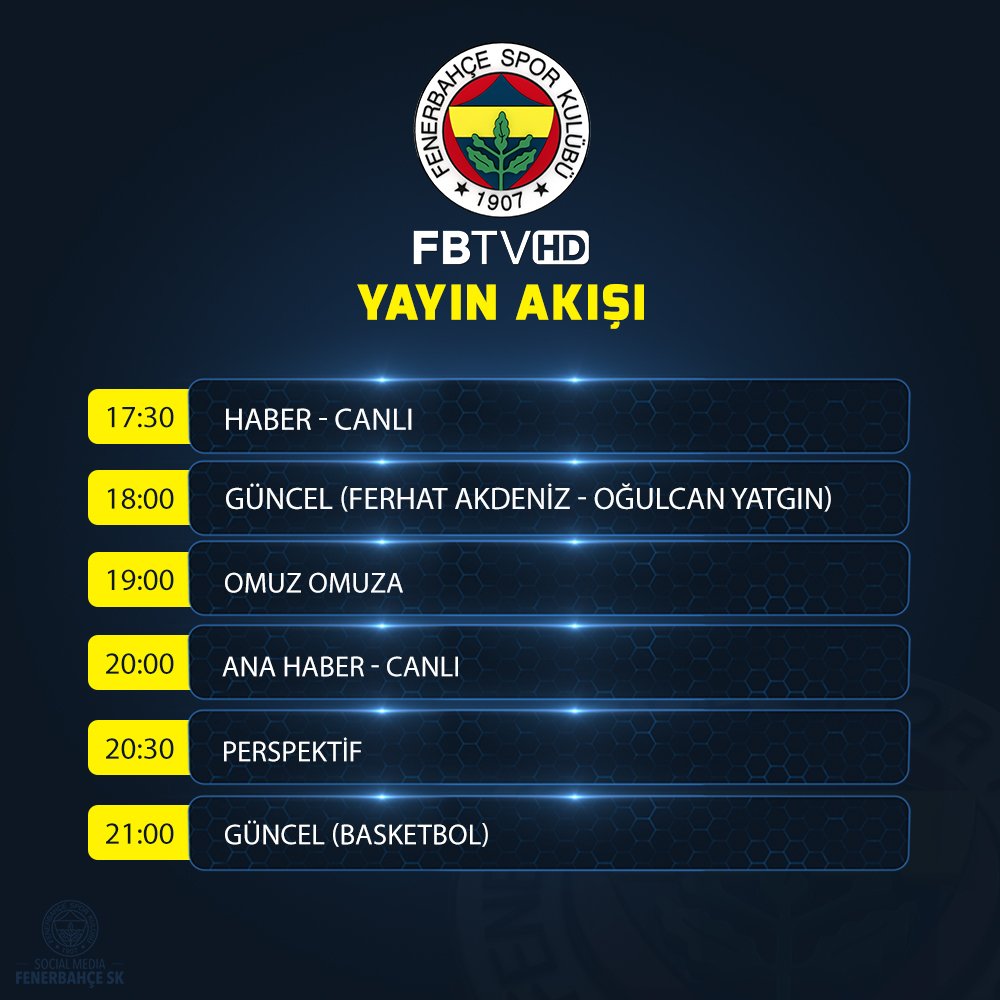 fbtv's tweet photo. FBTV HD'de Bugün! https://t.co/dzdoA6CjQv
