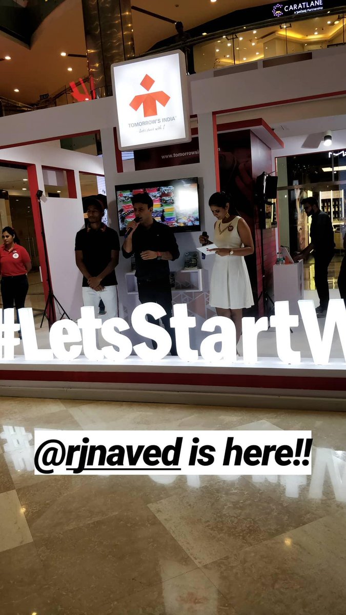 Tomorrows_India's tweet photo. #Concluding #LetsStartWithI at @AmbiMallGurgaon https://t.co/fteLviy4Ak