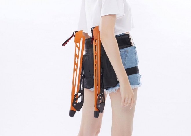Astride Bionix ウェアラブルチェア LEX 椅子 レックス Lex wearable bionic chair Yaksa Red (Japan Shipping +$100