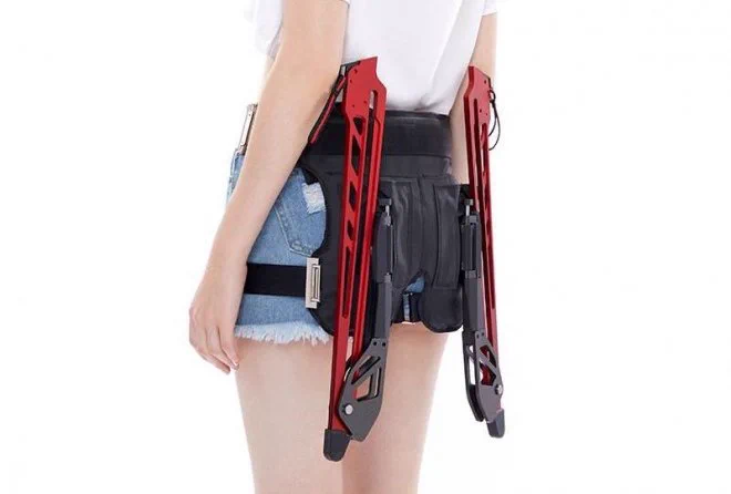 これは画期的ｗｗちょっとメカっぽいウェアラブルな椅子が出ましたよｗｗ