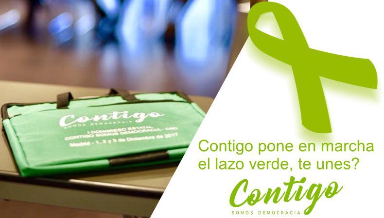 JaimeRuix's tweet image. Próximamente diferentes puntos de España amanecerán con lazos verdes, porque los defensores de una España unida no tenemos que quedarnos sentados, y por eso, tenemos que salir a defender aquello que pensamos, pero sin caer en la confrontación.
#ContigoEspañaUnida