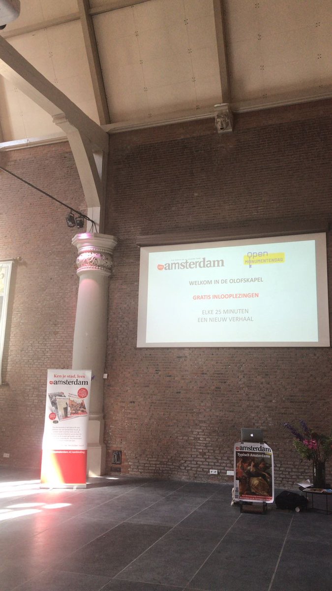 lectures in the sint olofskapek