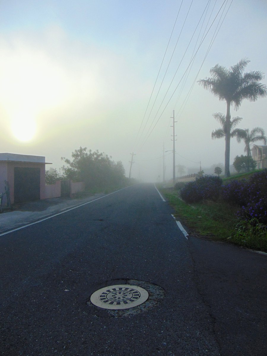 Roberto11462's tweet photo. @rcortestv2 Asi amanecio en Aibonito hoy domingo 9 de septiembre de 2018 (fotos tomadas a las 7:15 am por Roberto Torres en el Barrio Llanos) https://t.co/O1mSxWJqyl