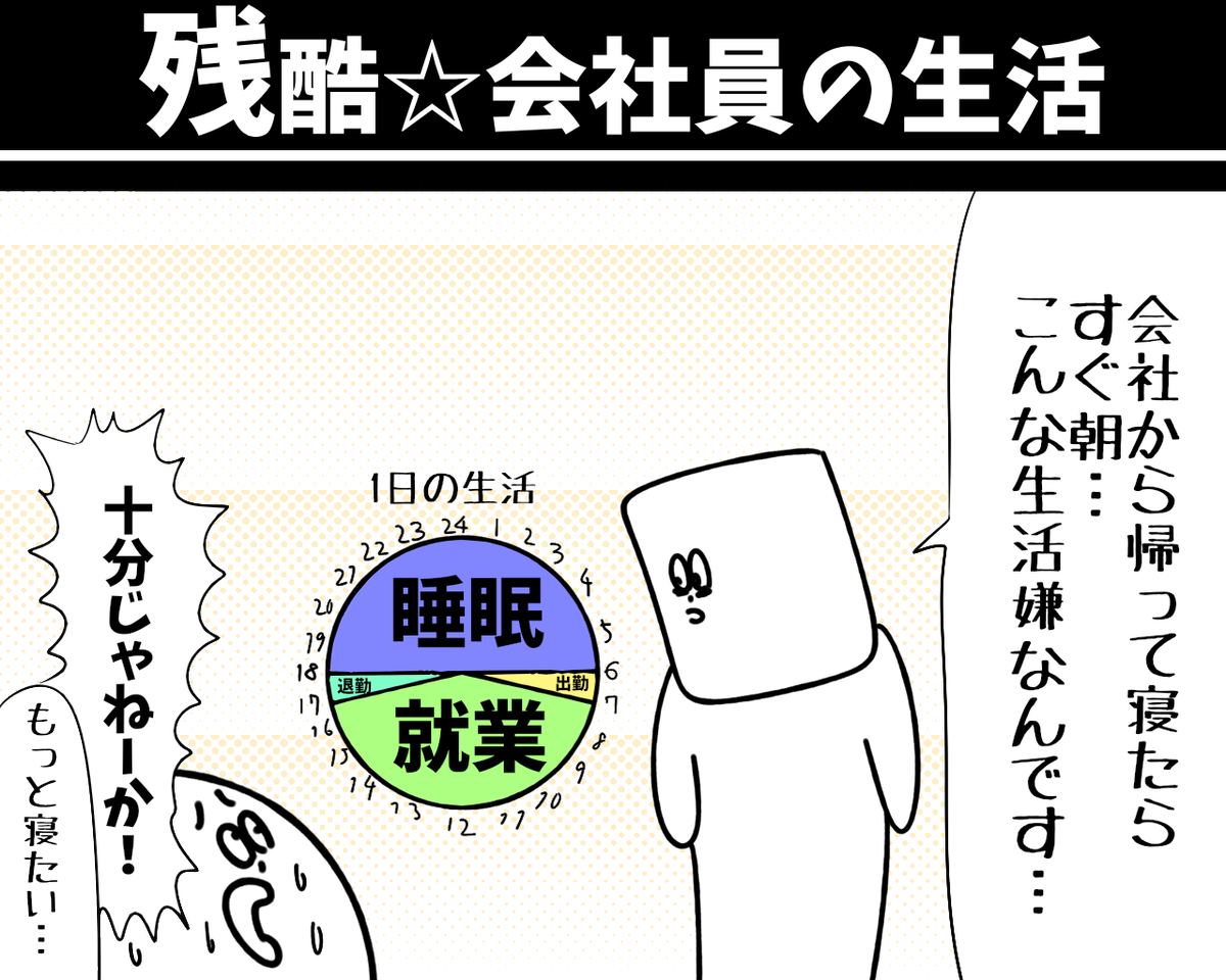 【残虐☆会社員の生活】初投稿です 