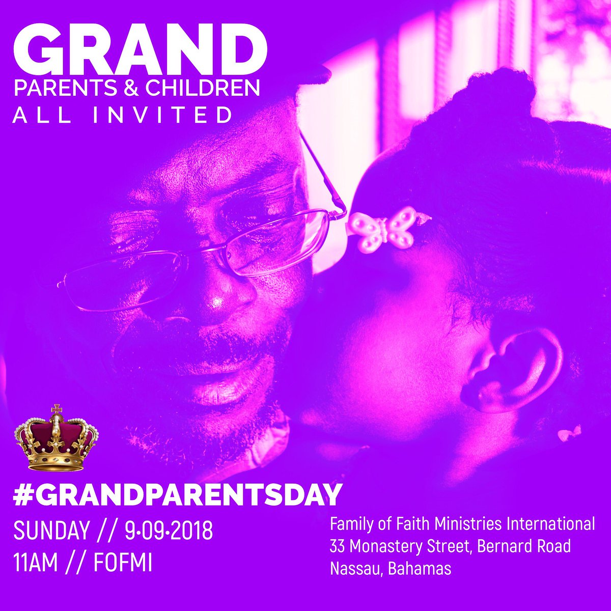 fofmintl's tweet photo. We’re making Grandparents Day is a thing at FOFMI. We hope to see you there. https://t.co/SfkneicUHm