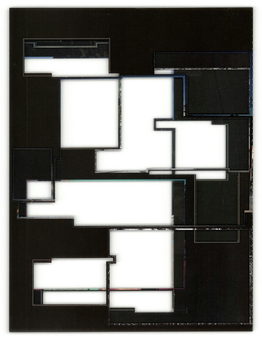 blattformer's tweet photo. Black is Beautiful [3|6] . 3 papercuts, magazine-pages, mirror . 27,5 x 21 cm . 2017 - Peter Freitag
#blattformer.de https://t.co/aQwEpGpnYx