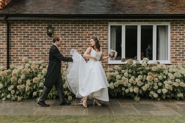 Webrides's tweet photo. Happy 1st Wedding Anniversary to our beautiful bride, health &amp; wellness blogger Charlie @charliedwatson 💕🎉

We hope you have a wonderful day and wish you a lifetime of love &amp; happiness! ✨

#windsorandetonbrides #werealbrides #weddinggoals #weddingdress https://t.co/tFKQMi4nrL