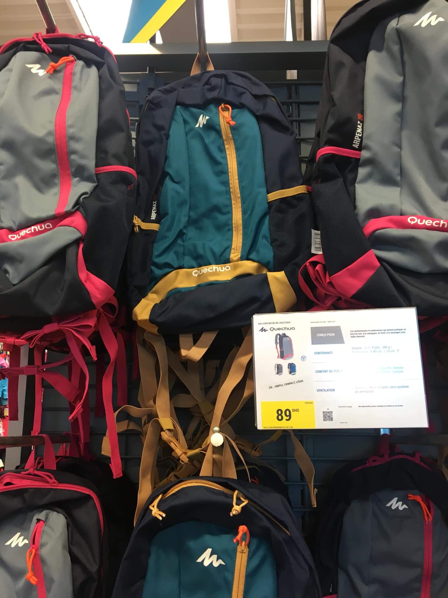 Cartable quechua prix sales