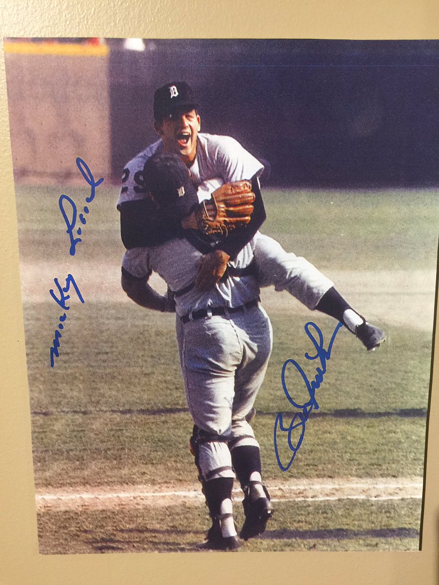 ajdupontz28's tweet photo. The Man, The Legend, The Great Mickey Lolich. 1968 WS MVP, 3 complete game victories & a HR. "Fat guys need idols too" Go @tigers! #68Weekend https://t.co/pwvz4SmPUs