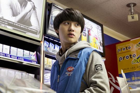 2014: MovieCartKyungsoo as Choi Tae YoungIt's on netflix:  http://www.netflix.com/title/80019069?source=androidKissasian:  http://kissasian.sh/Drama/Cart 