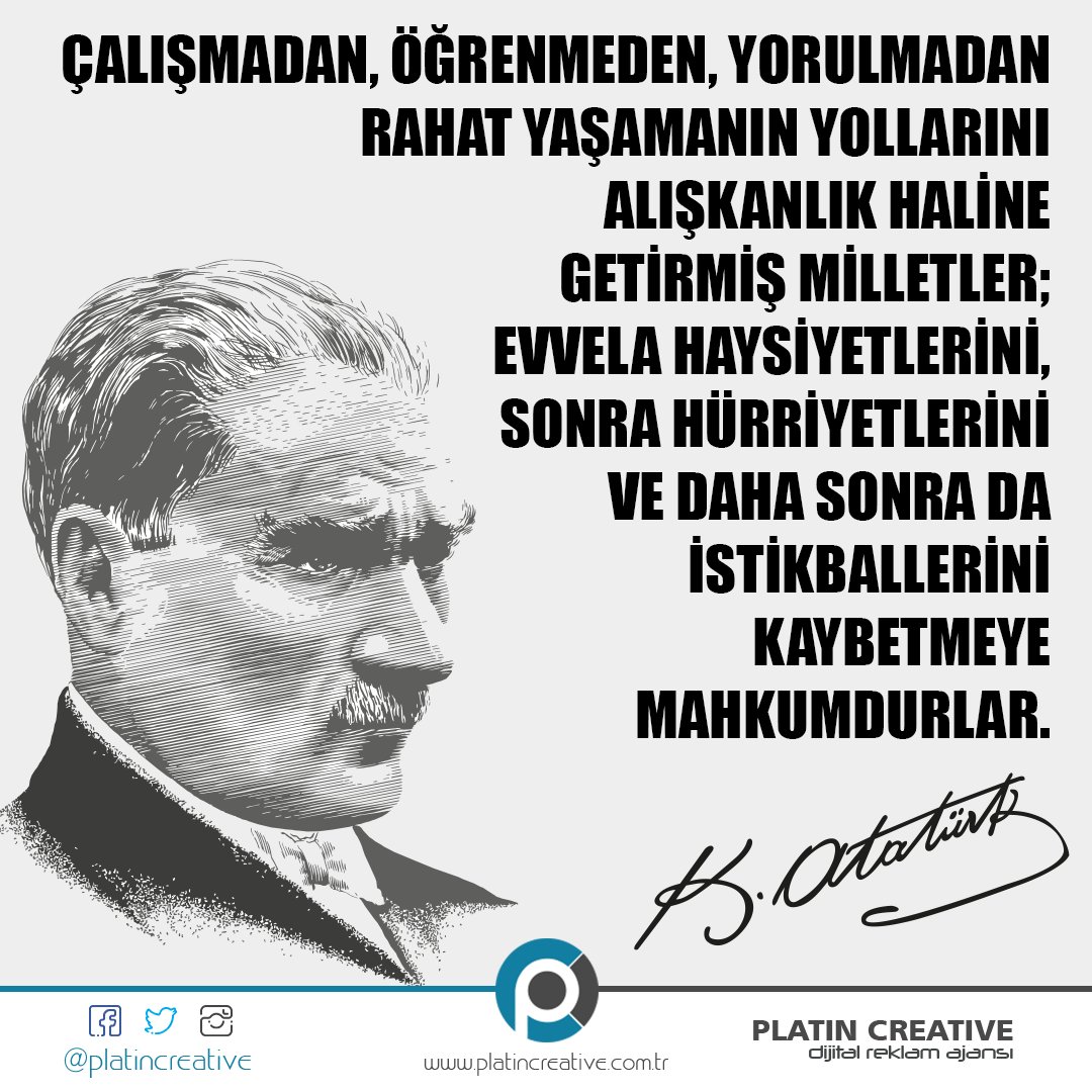#platincreative #Atatürk #MustafaKemalAtatürk #Gazi #GaziMustafaKemalAtatürk #Anıtkabir #10Kasım #webtasarım #yazılım #logo #kurumsalkimlik #web