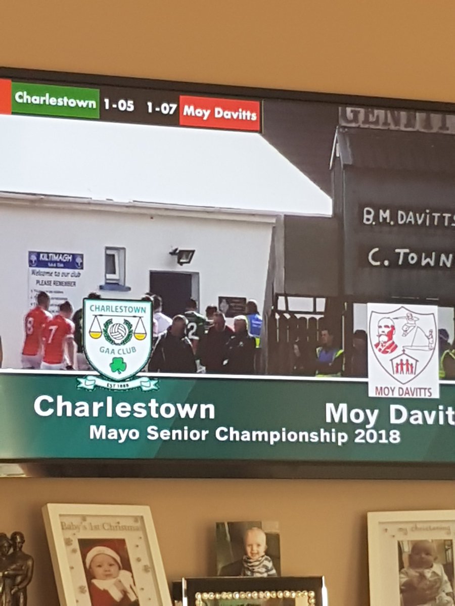 Great idea <a href="/CharlestownGAA/">Charlestown GAA</a> with live coverage of club Champship and good game to watch aswell
