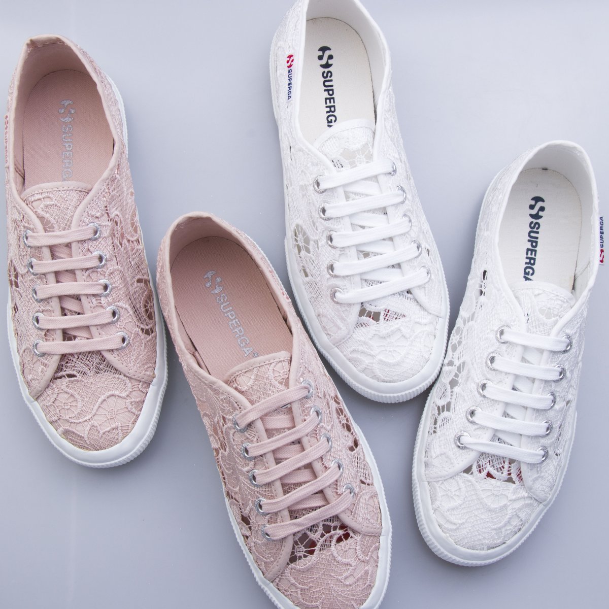 superga slip on macrame