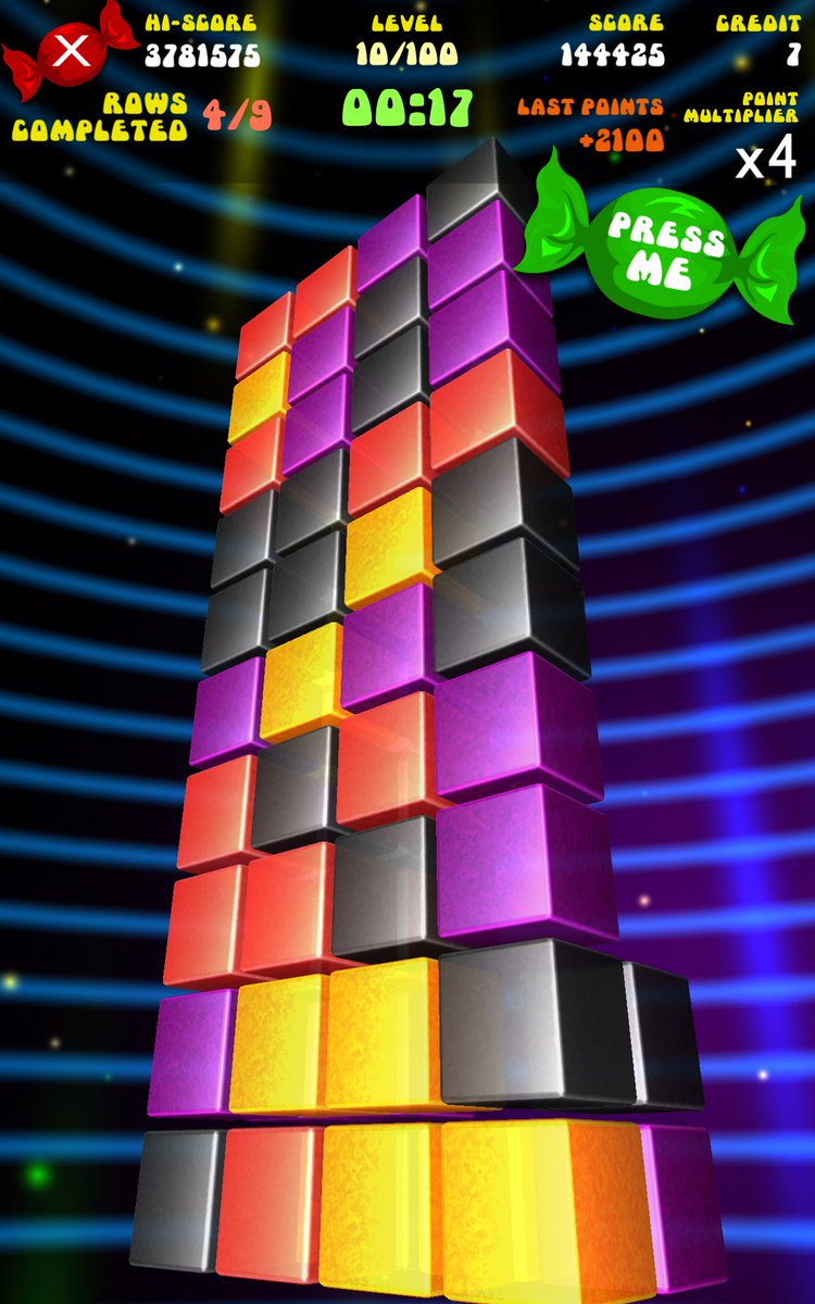 AppProgrammer's tweet image. Hi Peeps! My NEW game has FINALLY gone gold on googly play! The sequel to the first EVER Match 3 game in ALL 3 Dimensions. A real head spinner and a lot of fun. Check it out, it's going to be HUGE, so be the 1st to play. candytowers.com #indiedev #indiegame #androidgames