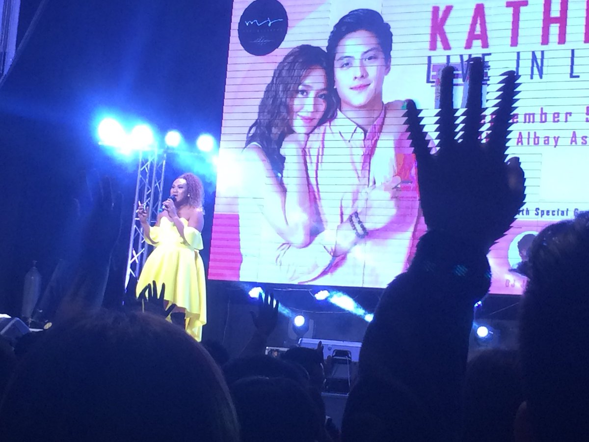 KNPPU_Bicol's tweet photo. Hi negi! 🤘😂 

#KathNielLiveInLegazpi https://t.co/xpKCBumMSe