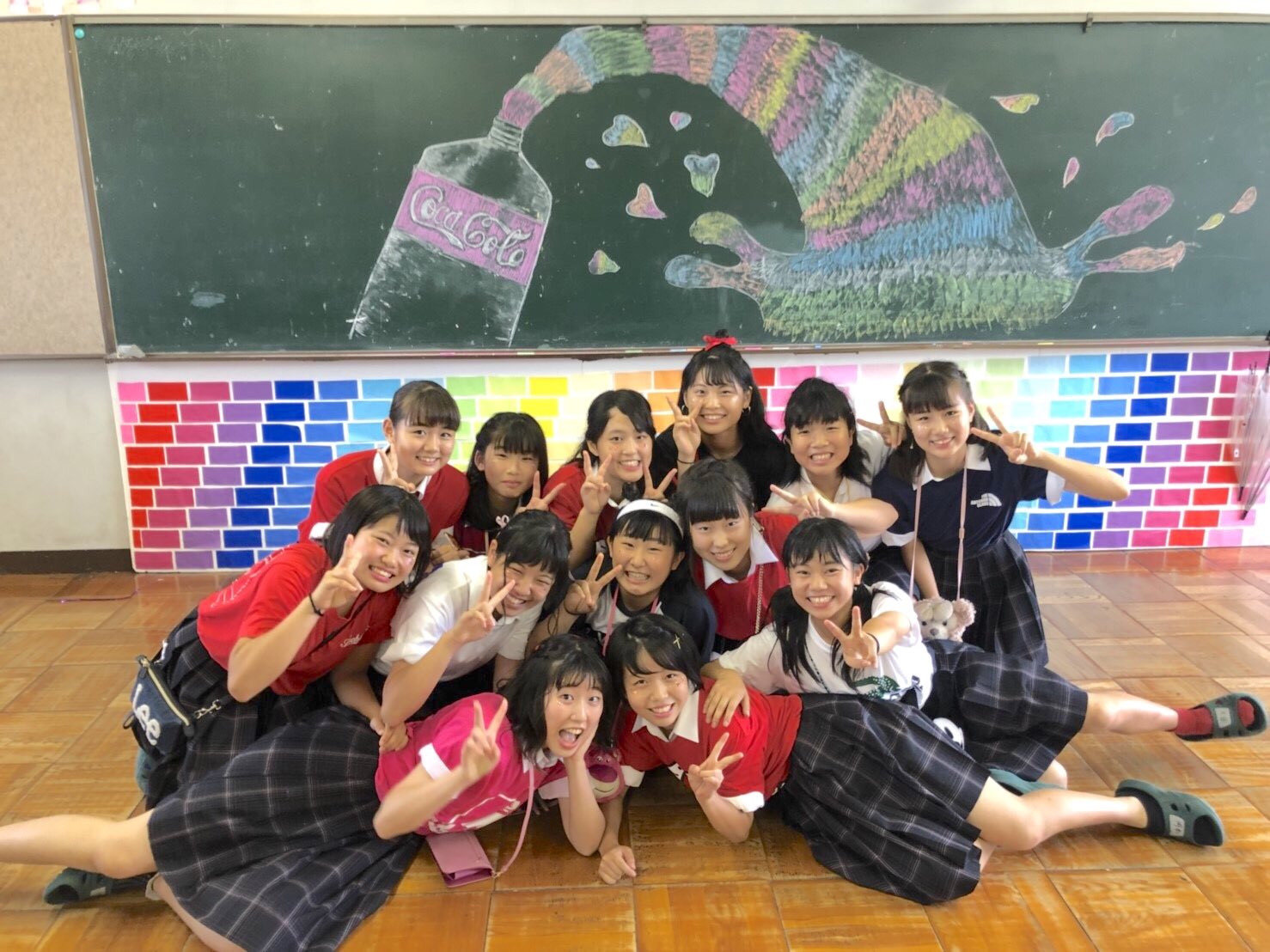 桜塚高校女バス 73期 桜花祭 女バス集合写真 いつもに増してみんながかわいかった T Co Gfu1wfwixj Twitter