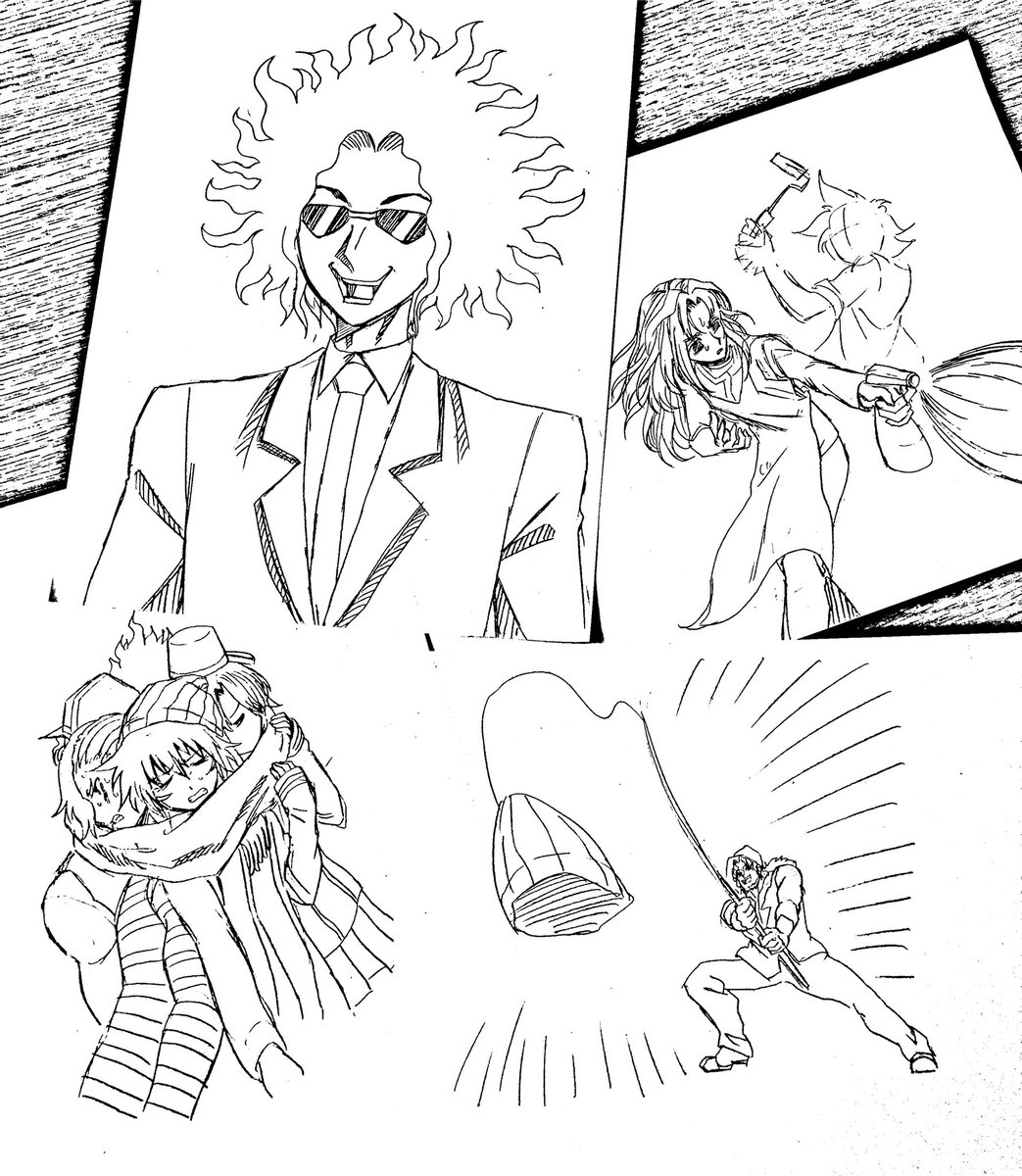 ナンキダイ 3章前編b更新 Twitterissa 本日は書いてみたもののオチが思いつかずボツになったネタ絵を供養いたしますね