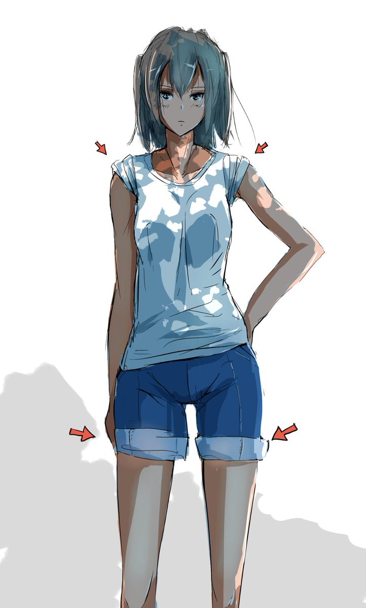 なんで さっきまで袖と裾まくってたのに,水着になるとラッシュガード着ちゃうのおオォォ 川内さんンンン 