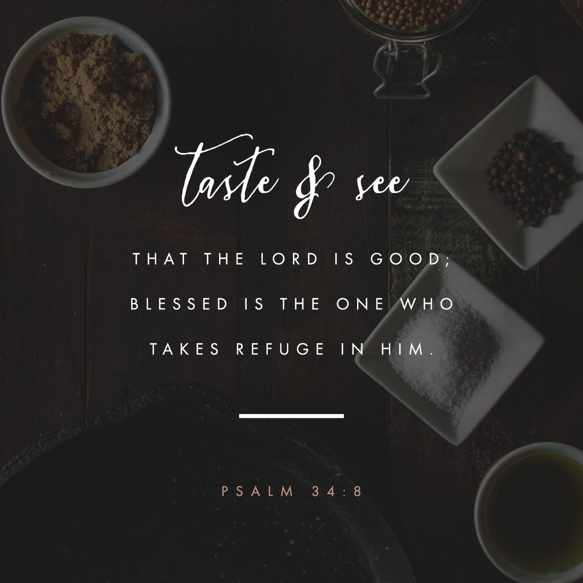 LadyFray11's tweet image. This reminds me of the first song I enter heard from @TyeTribbett "Taste &amp;amp; See" #ClaimingPromises #TrustingHim bible.com/bible/116/psa.…