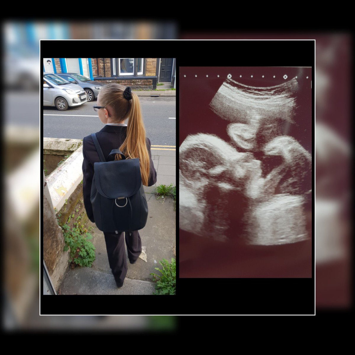 My world #daughter #1stdayofseniorschool #son #notlongtogo