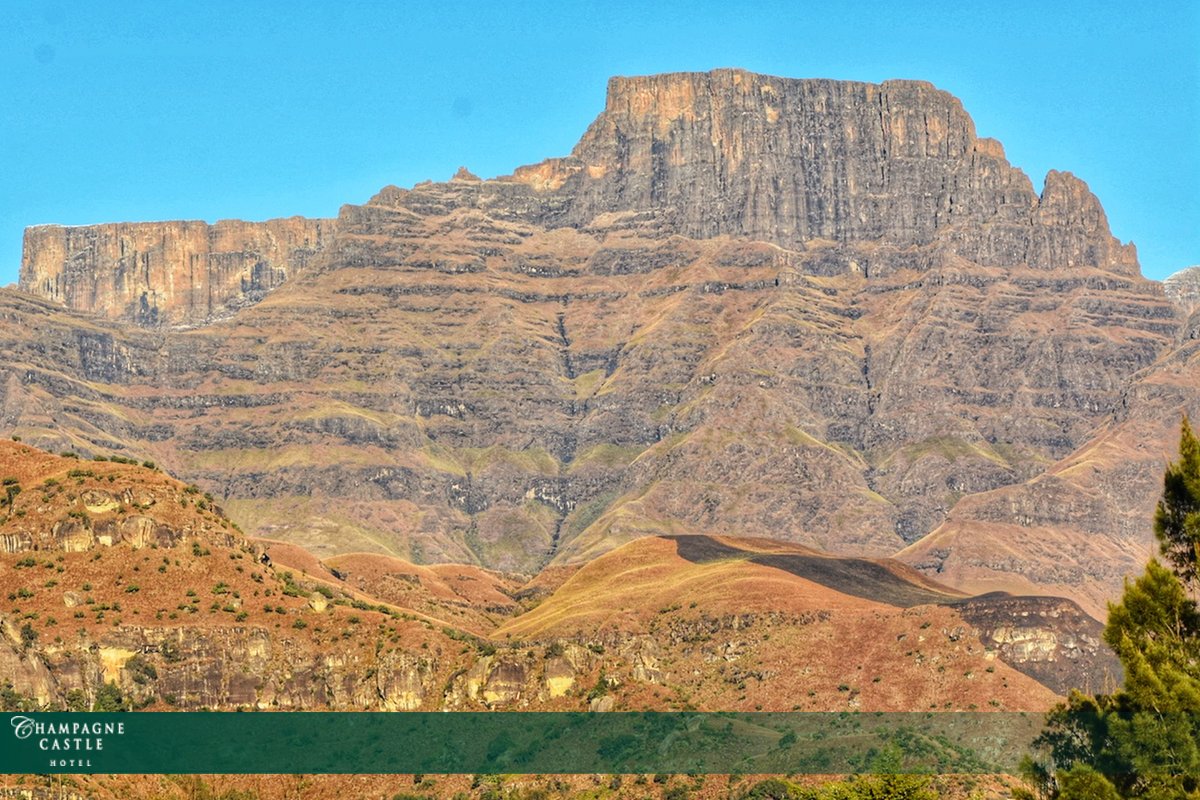 champagnecastle's tweet photo. At Champagne Castle Hotel, whether you walk or hike, trout fish or horse ride, play golf or tennis, swim or bowl, these incredibly beautiful mountains are always in view #senseofplace #drakensberg #hotel #holiday #mountain https://t.co/PWAD8xsTVa