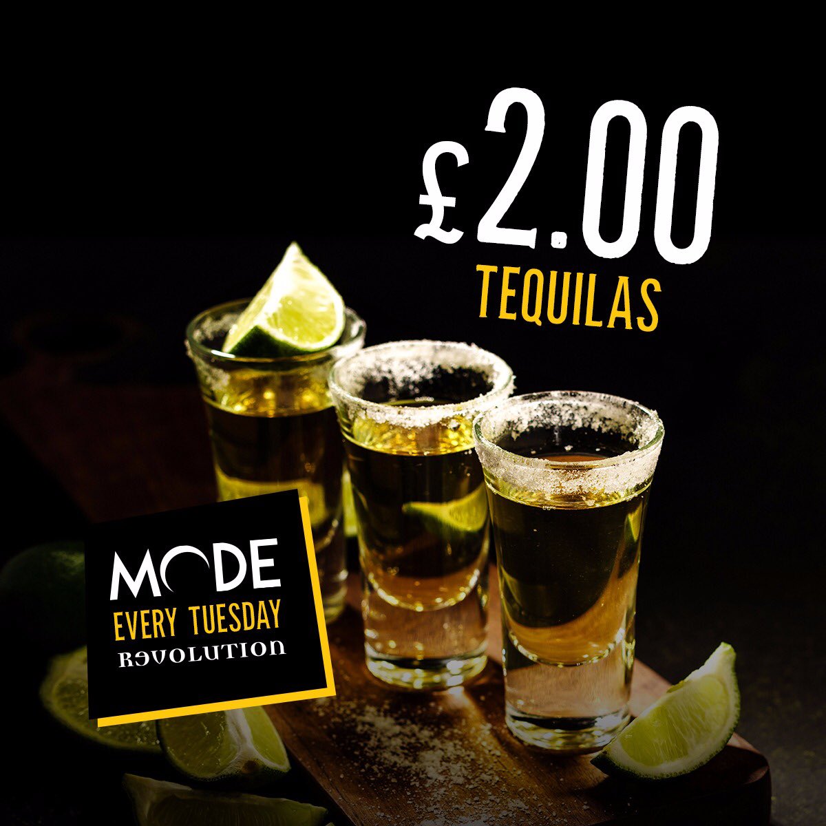 GeorgiaJohn1's tweet image. Will be continuing to take booking for MODE TUESDAY at Revs starting SEPT 18th! (Followed by ZIEZIE on the 25th 👏🏼)

No tickets just £2 GUESTLIST 💰// FREE VIP BOOTHS &amp;amp; BUBBLY as normal 🥂 &amp;amp; introducing £2 TEQUILAS 🥃

TO BOOK: 07513025022 ❗️🎉🙌🏼 #Revs4Bevs #TequilaTuesdays