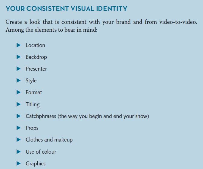 LiveStreamBook's tweet image. #BitFromTheBook It’s not just what you say and show in your #livestream. Everything that the viewer experiences is part of your brand. That’s why you need a consistent visual identity. From @LiveStreamBook #livestreaming #socialmediamarketing #marketing #advertising
