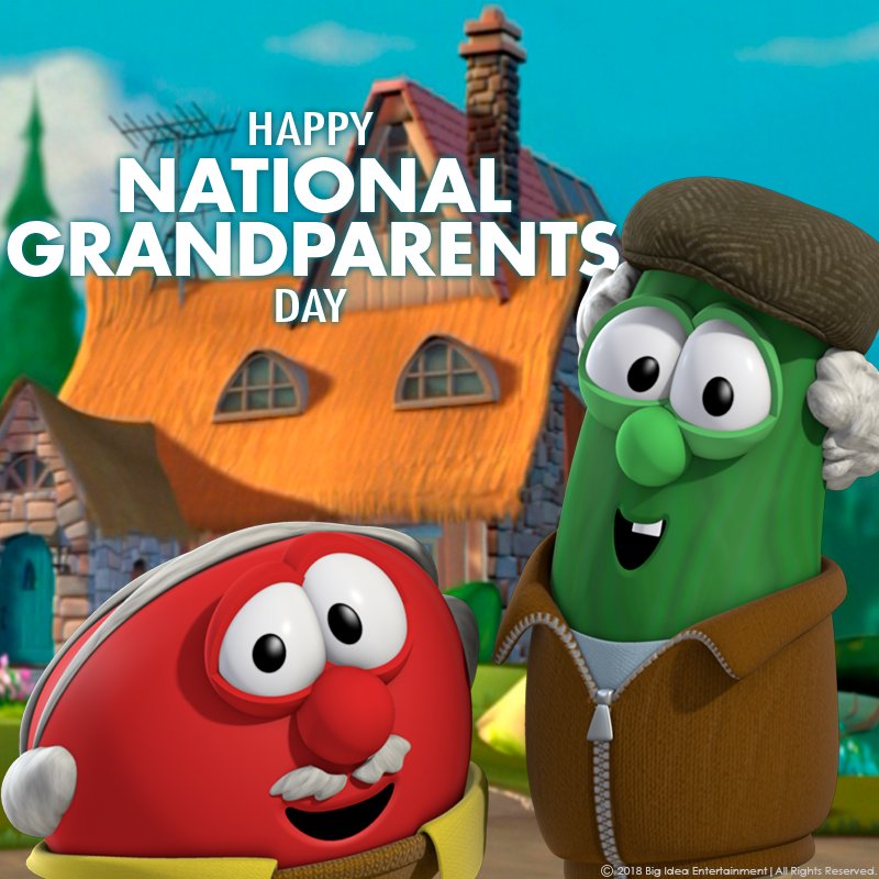 May God bless all our grandparents! 

#NationalGrandparentsDay #GrandparentsDay #Grandparents #Grandma #Grandpa #GrandparentLove #Family #FamilyLife #Sunday #VeggieTales