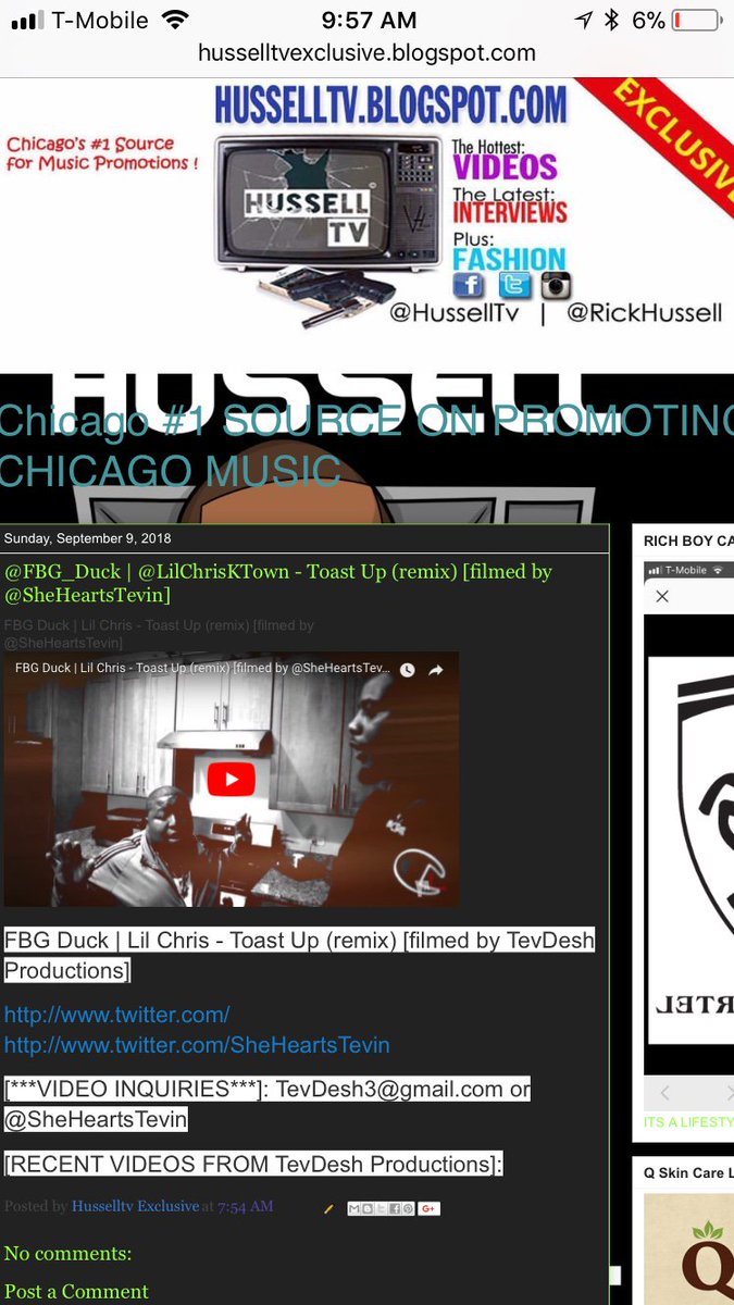 RickHussell's tweet photo. Husselltv Exclusive : @FBG_Duck | @LilChrisKTown - Toast Up (remix) [filmed by @SheHeartsTevin] https://t.co/eVQS1ZaJeA https://t.co/hCkfiErc7L