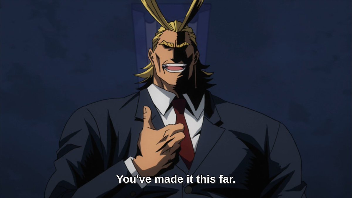 jyymao's tweet image. the encouraging All Might I have saved permanently on my phone because Somedays It Be Like That
