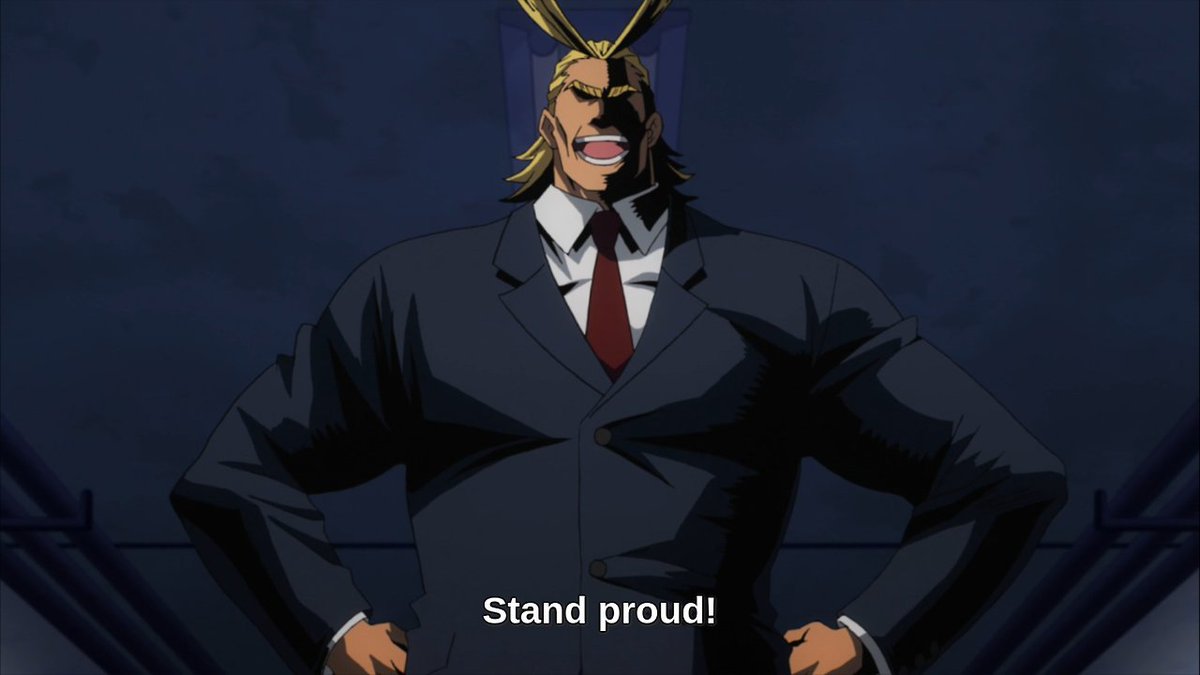 jyymao's tweet image. the encouraging All Might I have saved permanently on my phone because Somedays It Be Like That