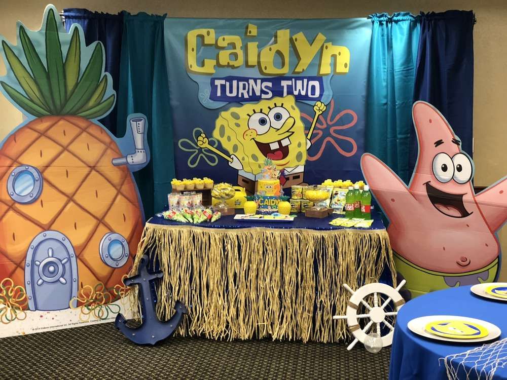 Bikini Bottom Spongebob Squarepants Birthday Party // Hostess with the  Mostess®