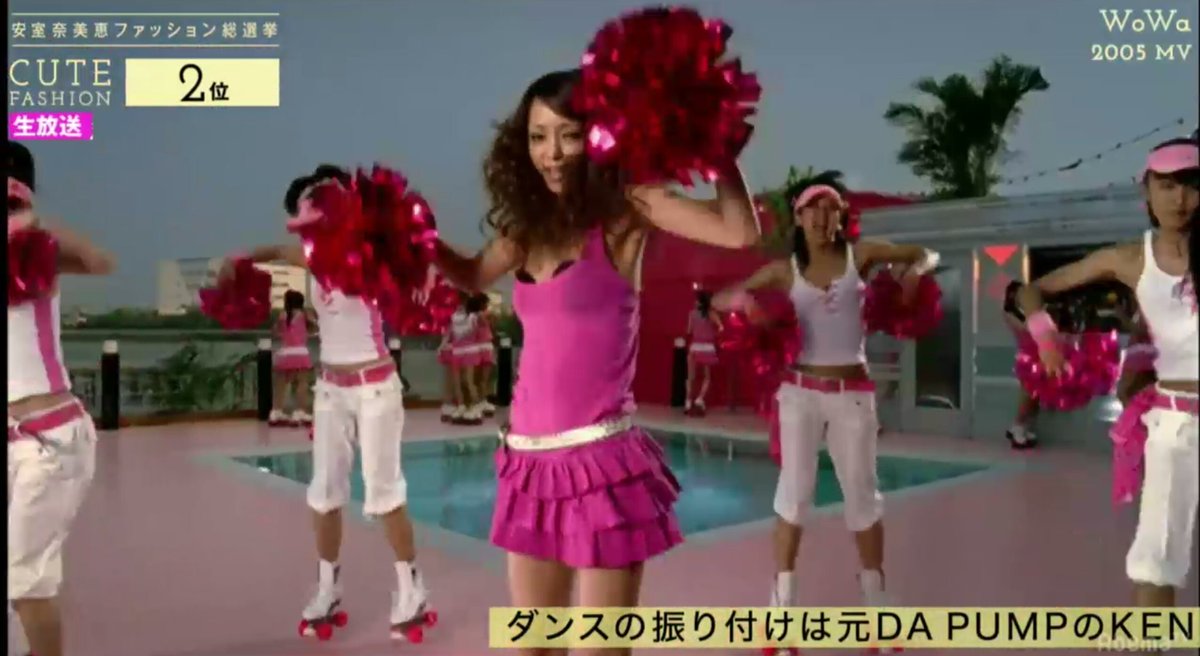 安室奈美恵ファッション総選挙