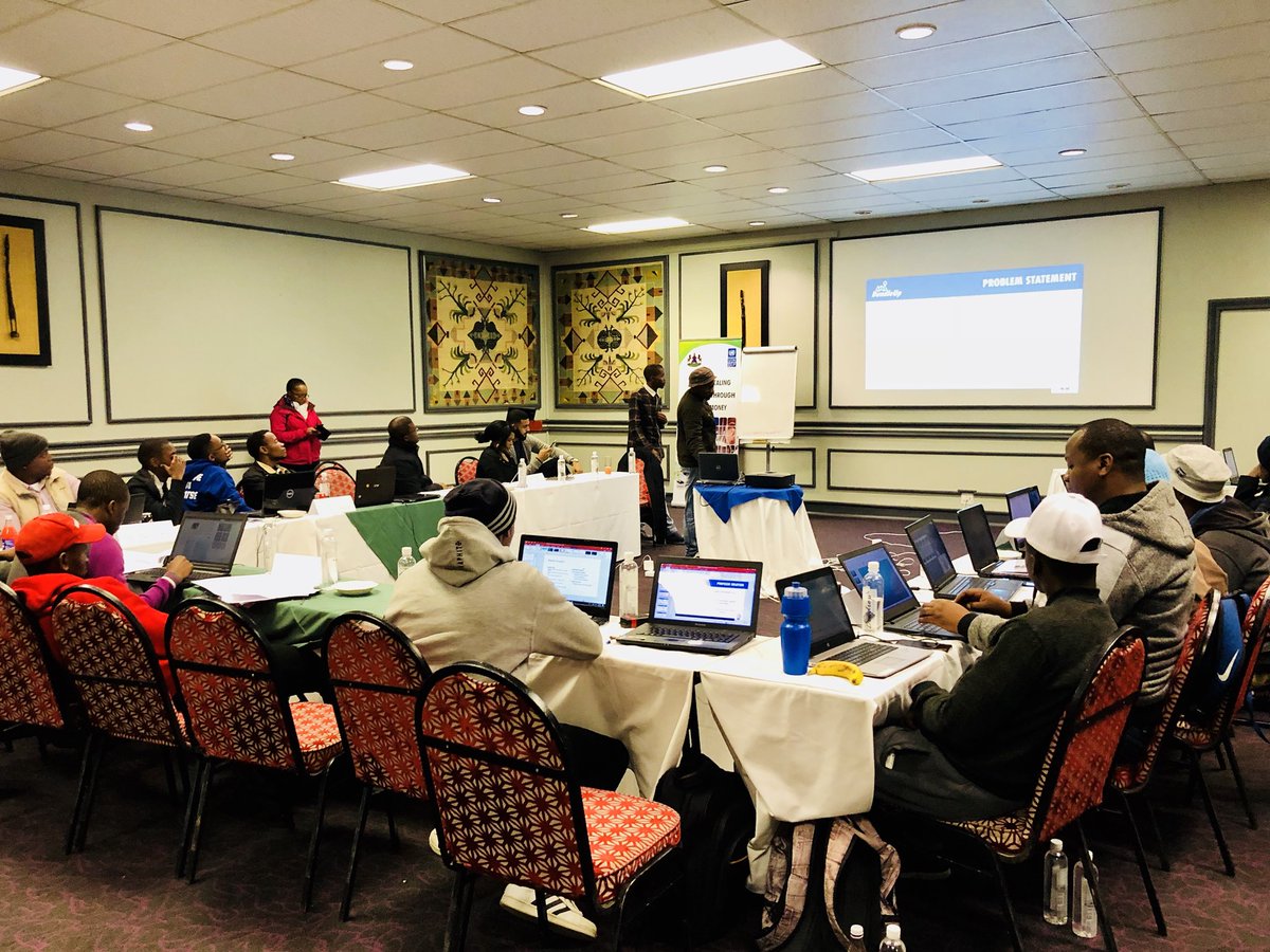 A weekend of focusing on Inclusive Financial Services in Lesotho with <a href="/UNDP/">UN Development</a> <a href="/Finmarktrust/">FinMark Trust</a> <a href="/MESTAfrica/">MEST Africa</a> #lesotho #FinancialInclusion