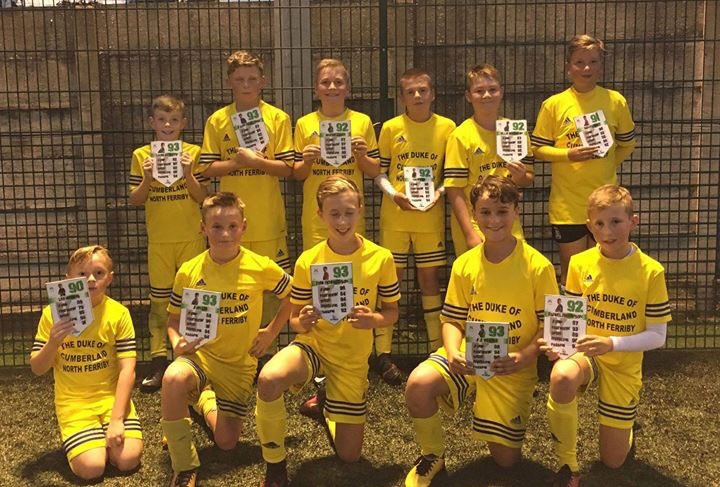 Some fantastic players and scores from the @northferribyutd u12s.

Here they are receiving their Mini Shields.

If your team would like to take on our challenges and see how your players compare, then get in touch!