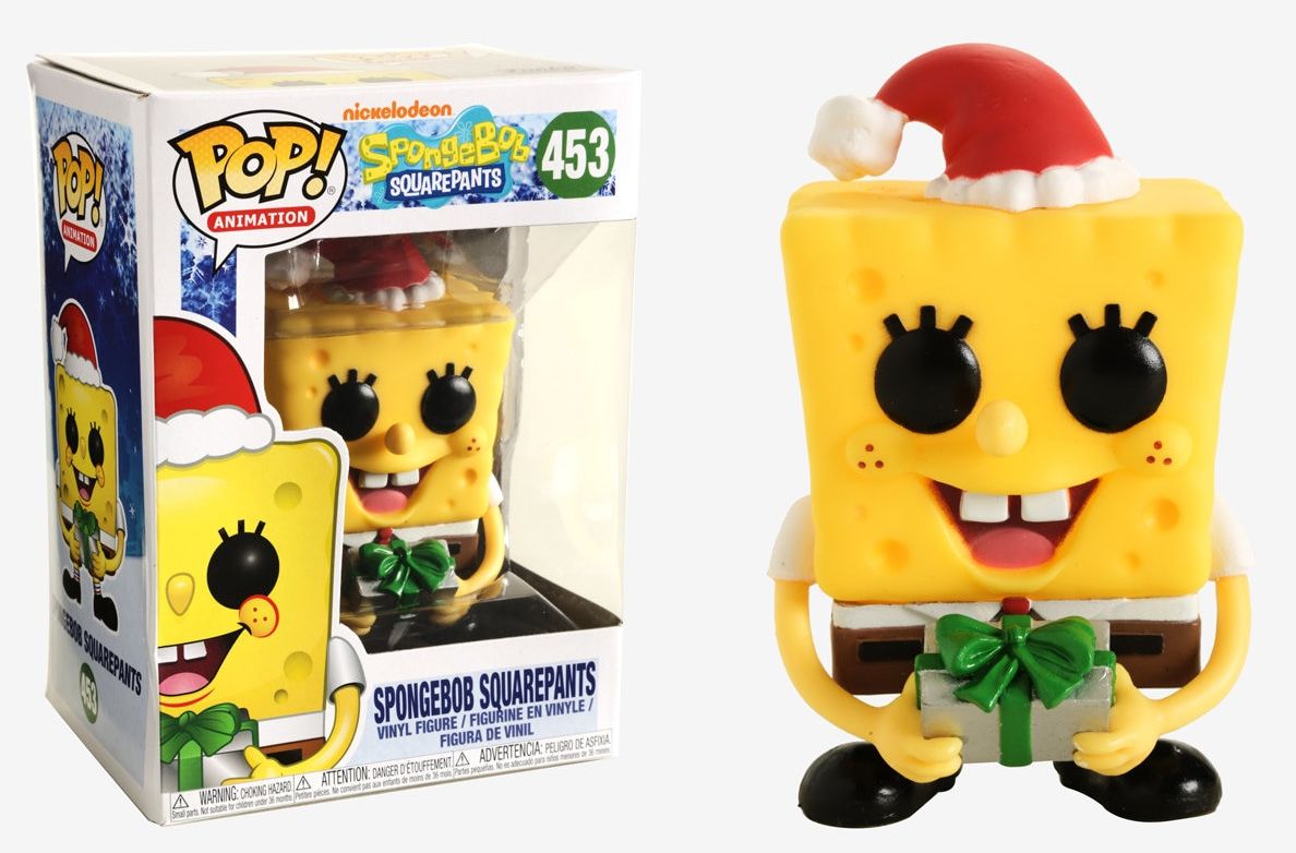 spongebob funko pop christmas