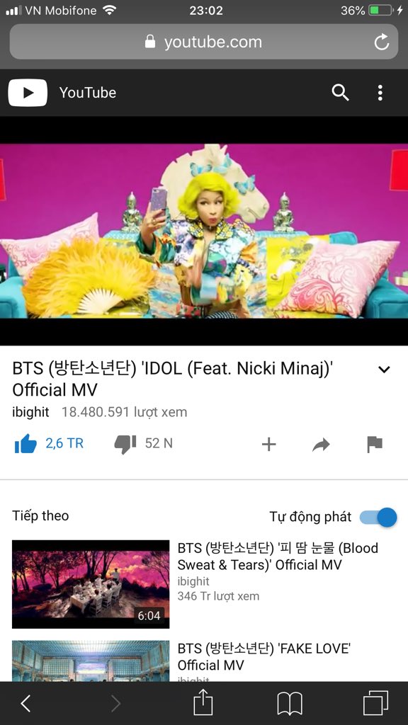 SwagCow2's tweet photo. AND #IDOL FROM #BTS FEAT #NICKIMINAJ TOO!!
#Feat_NickiMinaj @BTS_twt
#VARMYStreamingParty https://t.co/PNhjbKcL38