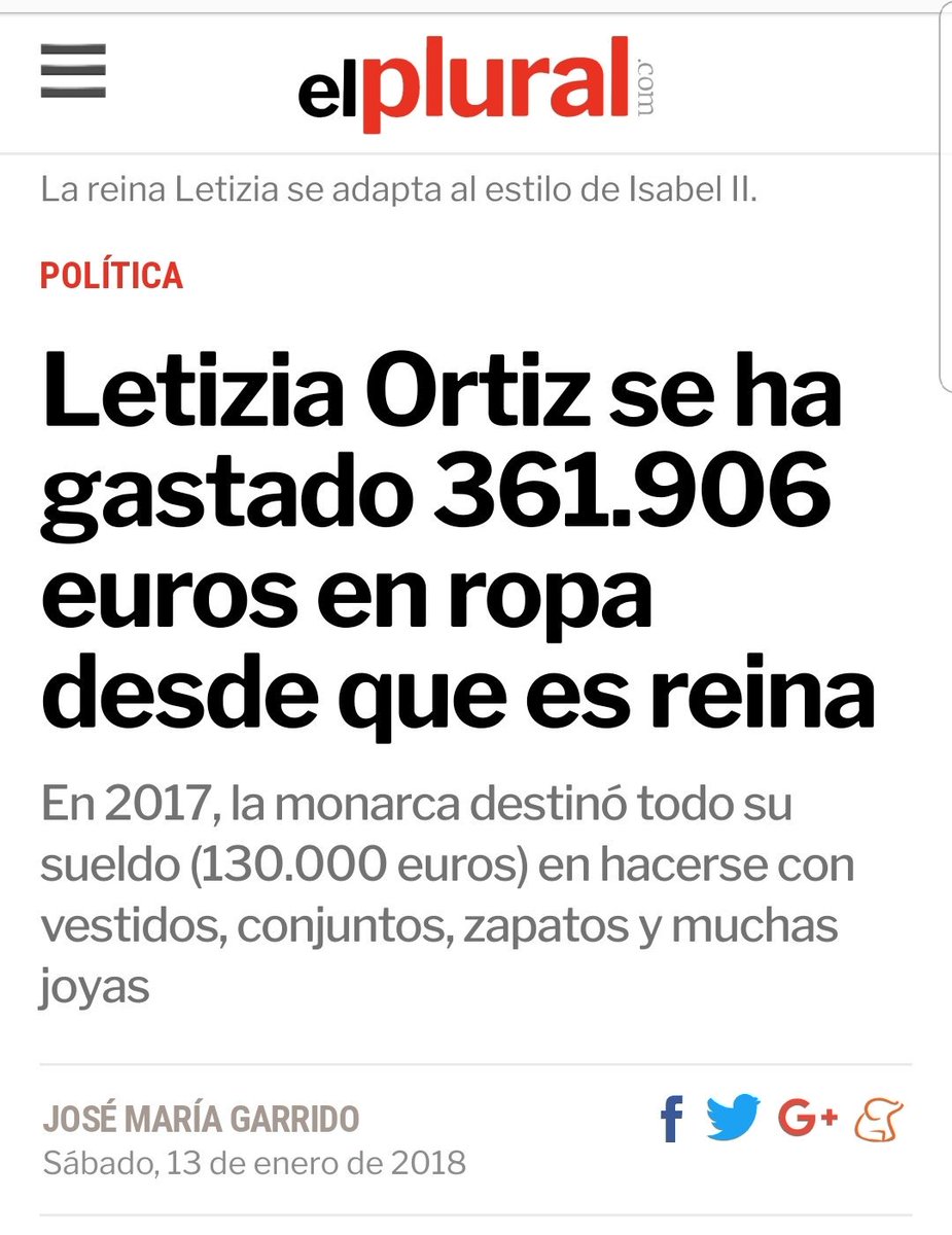 Cuando no tengas dinero para comer y la familia real se gaste 760.000€/año en comida, grita:

¡¡VIVA EL REY !!

Cuando no tengas dinero para comprar ropa a tus hijos y la reina se gaste 10.000€/mes en ropa, grita:

¡¡VIVA EL REY !!

LO HABÉIS ENTENDIDO SÚBDITOS???