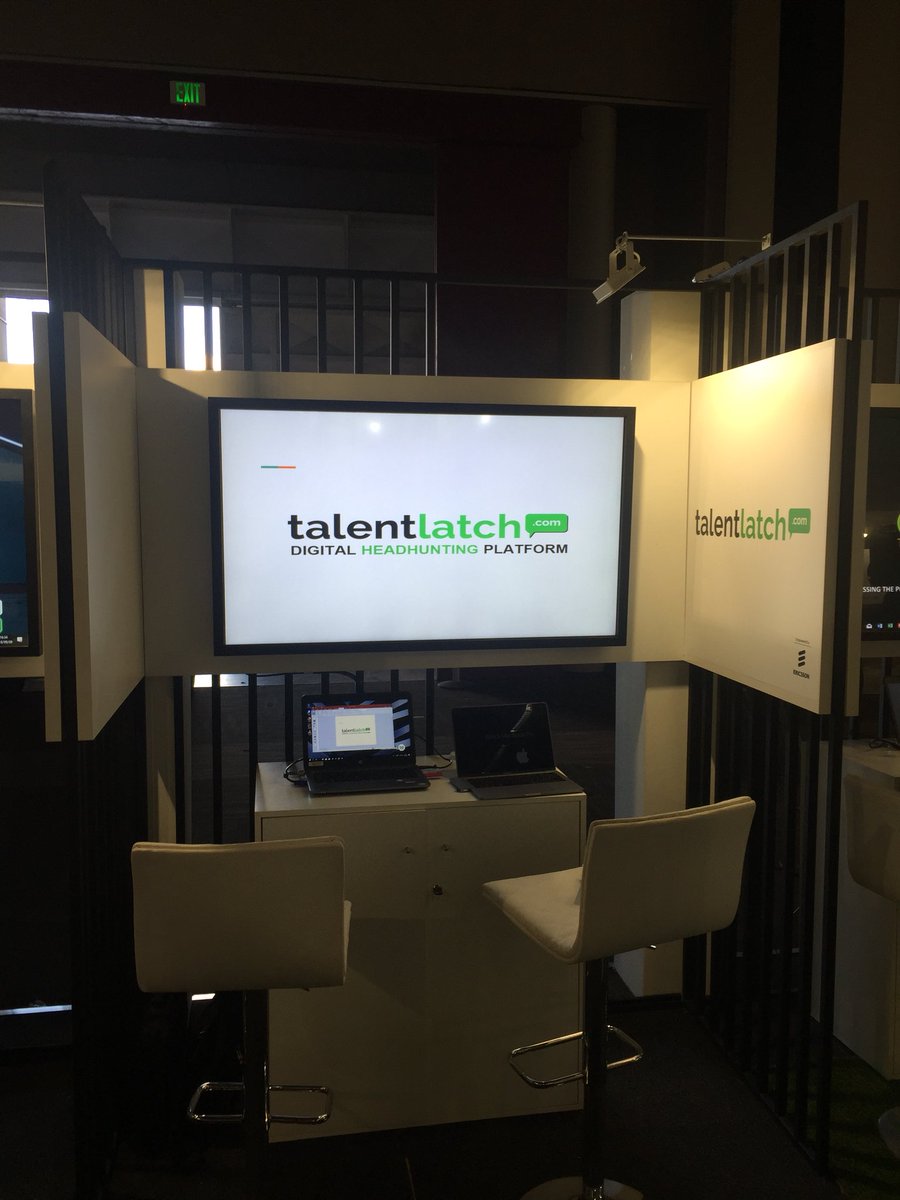 TalentLatch's tweet image. All setup for the #ituworld conference starting tomorrow. If you’re in Durban, pop in and we’ll give you the inside scoop of how TalentLatch.com can help your company!
#getheadhunted #engineering #finance #tech #talentlatch #hr