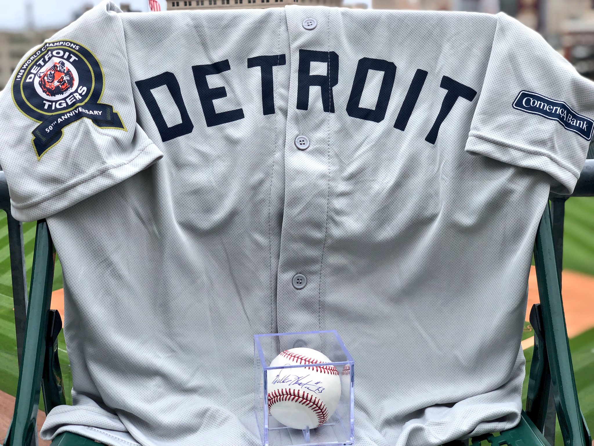 Detroit Tigers on X: RETWEET for your chance to win this autographed  Willie Horton baseball and 1968 replica jersey. #68Weekend Rules ➡️    / X