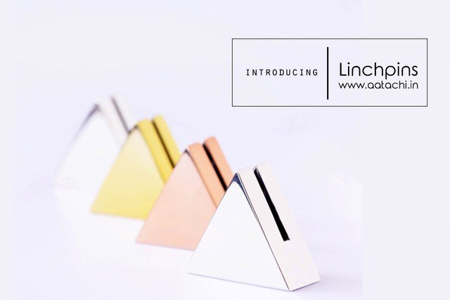 New Arrival - Linchpins now available on Aatachi. 
Shop now : bit.ly/2NuZ9Im
#stationary #designlife #madeinindia #minimal #lessordinary #industrialdesigns #architecturelovers #contemporaryart #architecturally #stainlesssteel #tableaccessories #linchpins #aatachi