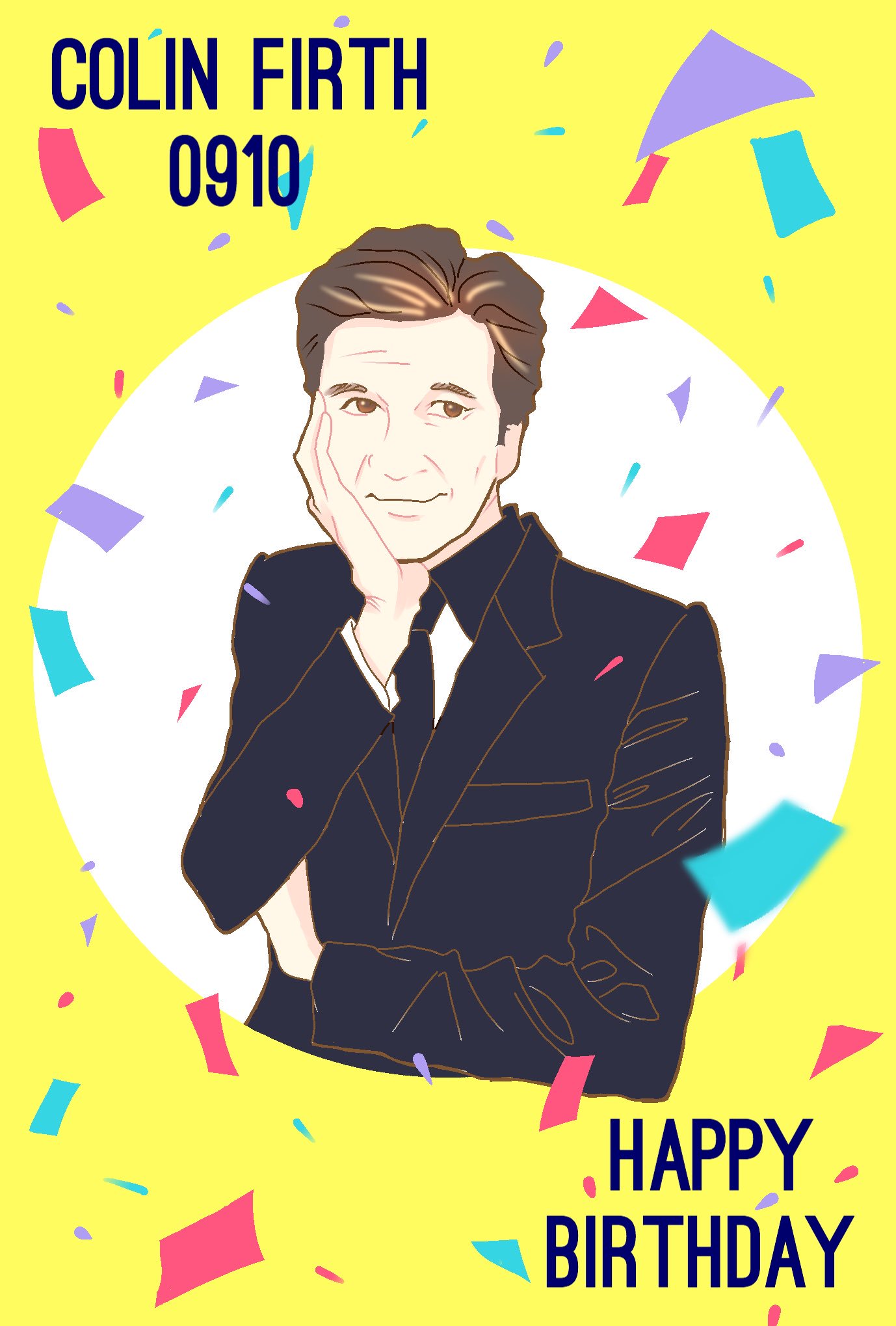 Happy birthday Colin Firth!!!!
So much love from Japan   