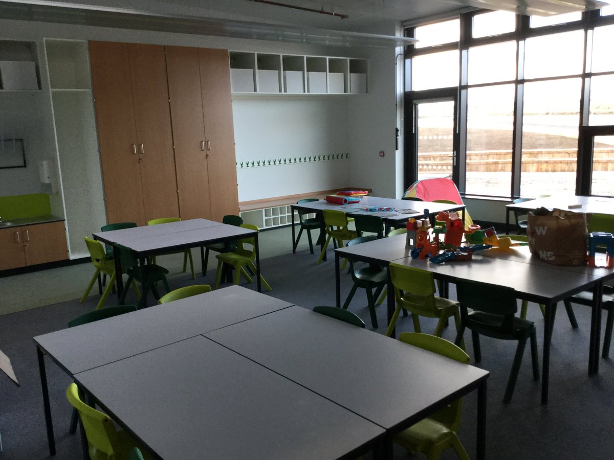 GreenRidgeR2's tweet photo. The most amazing learning environment for our children @GreenRidgeR2 to start and flourish in their education! We are so excited to have our children start tomorrow and share the amazing building with them! #learningenvironments #tailormade https://t.co/mVWLcvsFvW