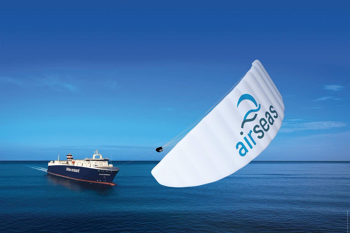 New tech is so critically needed for clean shipping. And who would think that a return to sailing is innovation? Good news for members of @CleanCargo : Airbus will put sails on ships moving plane parts to cut fuel costs and emissions. Thx @PaulPage ow.ly/NluW50iwV2d