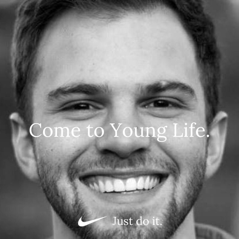 LibYoungLife's tweet photo. Tomorrow. Gab Mineo’s house. 7:47. https://t.co/C2OjgxViQQ