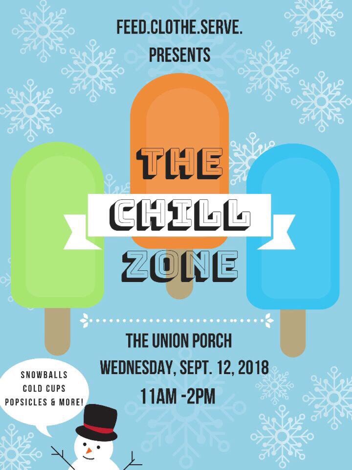illogicallydope's tweet image. In this Louisiana heat, I know y’all want to cool off! Join FCS this WEDNESDAY for The Chill Zone! We’ll have all sorts of cool treats for you guys! #UL22 #UL21 #UL20 #UL19