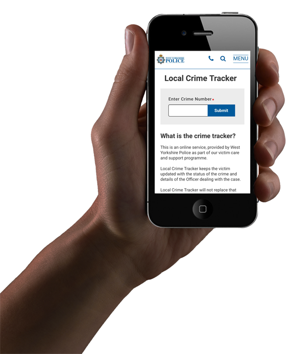 Did you know, you can get the latest update on the status of a previously reported crime, by entering your crime reference number on our Local Crime Tracker : westyorkshire.police.uk/crimetracker
Save time, do it online.